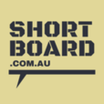 short board surfing logo